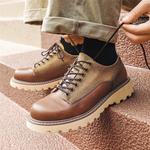 Туфли мужские Men"s Casual Men Low-Top V Zero Five, коричневый - фото 4