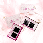 Наращивание ресниц, изгиб d, 8 мм, 1 упаковка. Looksus Lashes Silk lashes d 0,05 - фото 2