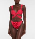 Верх бикини с завязками Magda Butrym, розовый - фото 2