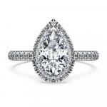 Кольцо-Солитер Eternity Halo Swarovski - фото 3