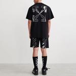 Футболка ss22 arrow short sleeve loose fit black Off-White, черный - фото 3