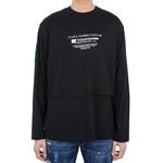 Футболка мужская черная Givenchy, черный - фото 4