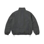 Спортивная куртка Supreme Plaid Track Jacket, Navy - фото 2