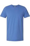 Футболка Tultex Combed CVC, цвет heather columbia blue - фото