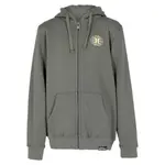 Толстовка Hurley Banner full zip, зеленый - фото