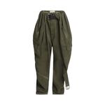 Брюки Loewe Balloon Cargo Trousers Deep Olive, зеленый - фото