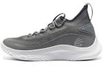 Кроссовки Under Armour Curry Flow 8, серый/белый - фото