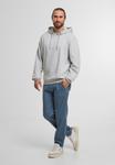 Худи INDICODE JEANS FENJAL, Light Grey Mix/Grey - фото 2
