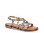 Сандалии Bella Vita Tya Sandal, Grey Croc Print Leather - фото