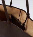 Сумка-тоут Park XL из кожи The Row, Deep Brown Ans - фото 4