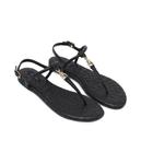 Сандалии женские Patrizia Pepe кожаные, черный - фото 3