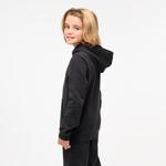 PUMA Детская толстовка с капюшоном - принт, чёрный - фото 3