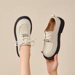 Лоферы женские с низким верхом Gemeiq, бежевый - фото 15