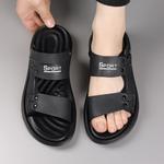 Grumpy ram Пляжные сандалии мужские черные, цвет Black - фото 4