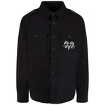 Лонгслив Mister Tee Capricorn Skull Shirt, черный - фото 3