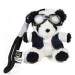 Корейский стиль Maillard пилот панда плюшевый кулон высота 12см X3COMMUNE - фото 7