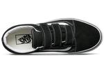 Vans Old Skool на липучке Черный Белый - фото