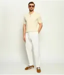 Полюс regular fit A.P.C, бежевый - фото 2