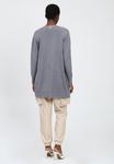 Кардиган INFLUENCER WITHOUT FASTENING BASIC, Grey - фото 3