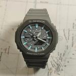 Часы Casio G-Shock Analog-Digital 2100 Series, арт. GA-2100-1A1, серый/чернильно-серый - фото 2