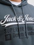 Толстовка с капюшоном в штормовую погоду JACK & JONES PLUS - фото 5