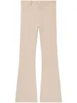 Брюки bootcut Courrèges, бежевый - фото