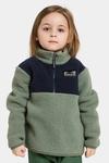 Толстовка GOSIG KIDS HALFZIP Didriksons, зеленый - фото