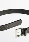 Ремень Massimo Dutti WITH SQUARE BUCKLE, Black - фото 4