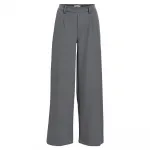 Брюки чинос Object Lisa, серый - фото