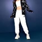 MLB Вязаные спортивные штаны унисекс белый - фото 7