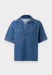 Блуза FRAME THE HI LOW SHIRT, Blue - фото 6