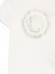 Футболка с декором Medusa Versace Kids, белый - фото 3