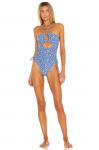 Купальник Tularosa Dilara, цвет Blue Ditsy Blossom - фото 2