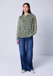 Блуза Street One Studio Button-down blouse, Grün/Dark Green - фото 2