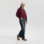 Lee Бордовый женский свитшот - фото 6