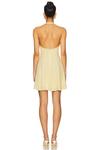 Kaylor мини-платье Majorelle, baby yellow - фото 3