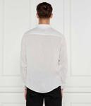 Льняная рубашка Regular fit Armani Exchange, белый - фото 3