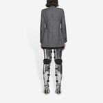 Пальто женское Balenciaga, серый - фото 3