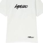 Футболка с принтом логотипа KENZO, белый - фото 4