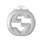 Серьги-гвоздики Interlocking для женщин GUCCI - фото 3