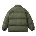 Стеганая куртка унисекс LEVEL, Хаки - фото 7