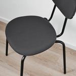 Стул, антрацит/Remmarn антрацит Sandsberg IKEA - фото 3