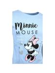 Рубашка с длинным рукавом Disney Minnie Mouse, светло-синий - фото 3