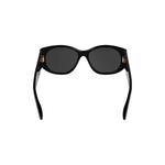 Солнцезащитные очки Nano Round BALENCIAGA, черный - фото 2