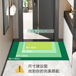 Dajiang Ковер 61х92 см для прихожей Luolai Deep Beige, пылеулавливающий - фото 2