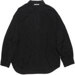 Джаккардовая рубашка Acne Studios, черный - фото