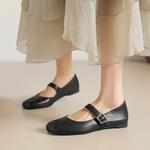 Туфли Flat Mary Jane 1.3cm Women's BOERDIQI, черный - фото 10