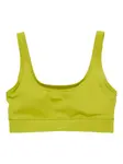 Бюстгальтер с логотипом UNNA, зеленый - фото