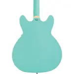 Электрогитара Hagstrom Viking Limited Edition с полуакустическим корпусом, старинно-голубой - фото 2