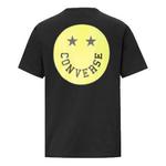 Футболка CONVERSE SMILEY Tee CONVERSE Black, черный - фото